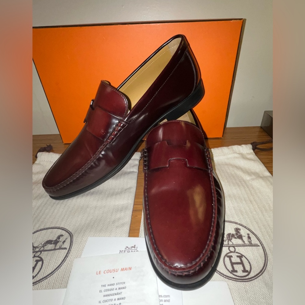 Hermes Luc Loafers size 9.5